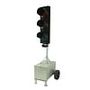 Temporary traffic light Berghaus MPB 1400 with counting unit (incl. Recupel)