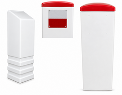 Distance beacon for roads