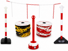 Chain bollards