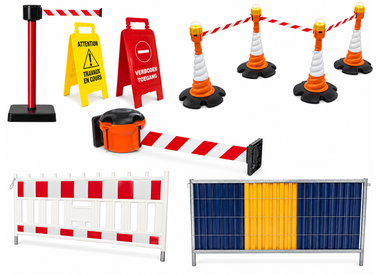 Délimitation des zones