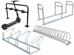 Supports pour vélos et scooters