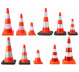 Verkeerskegels en pilonnen