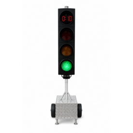  Temporary traffic light Berghaus MPB 1400 with counting unit (incl. Recupel)