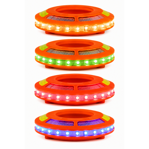  LED cone light 360°  Multicolour rechargeable + syncable