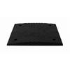 Traffic speed bump 'SLOWLY' 3 cm black center element
