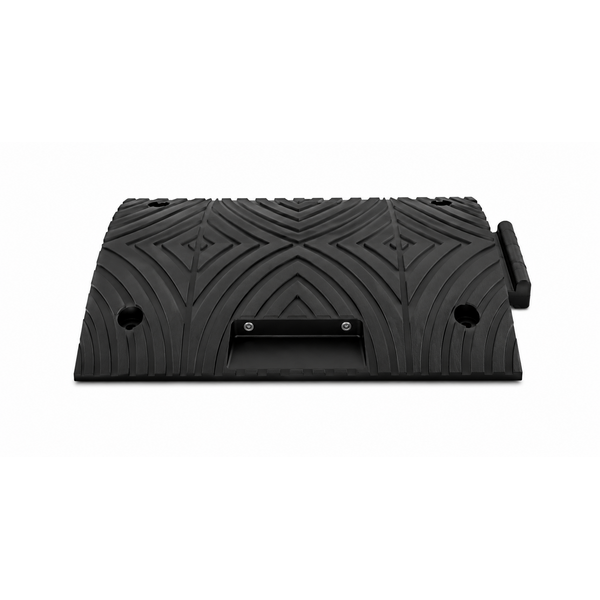  Traffic speed bump 'SLOWLY' 5 cm black center element