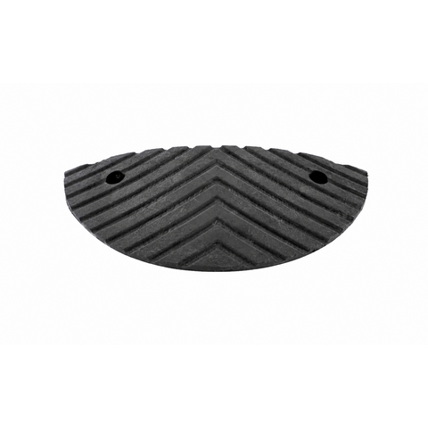 Ralentisseur 'SLOWLY' 5 cm noir pièce d'extrémité