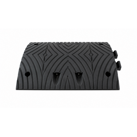 Ralentisseur 'SLOWLY' 6 cm noir élément central