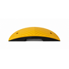 Traffic speed hump 'SLOWLY' 7 cm yellow end element