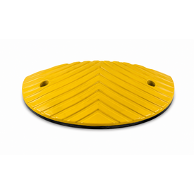  Ralentisseur 'SLOWLY' 7 cm jaune pièce d'extrémité