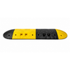 Traffic speed bump 'SLOWLY' 7 cm yellow center element