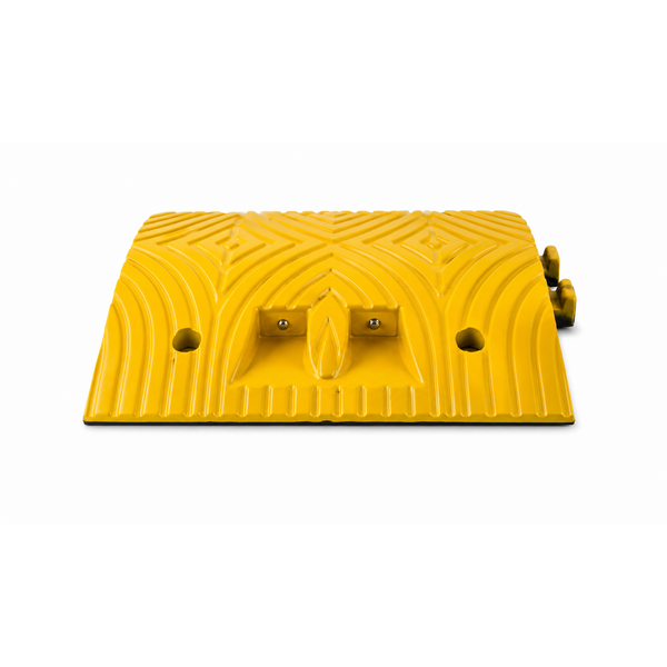  Verkeersdrempel 'SLOWLY' 7 cm geel middenstuk