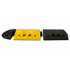 Traffic speed bump 'SLOWLY' 7 cm black center element