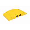 Verkeersdrempel 'SLOWLY' 10 cm geel