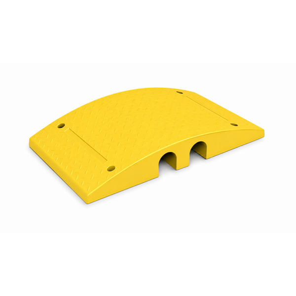  Speed hump 'SLOWLY' 10 cm yellow
