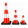 Cône de signalisation 30 cm PU - avec socle lesté + Classe 2