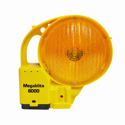 Verlopende werflamp STAR MEGABLITS 8000 L8L EN 12352 (incl. Recupel)