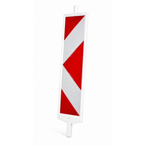 Balise de chantier Type 2 A+B flèches (40x40 mm)