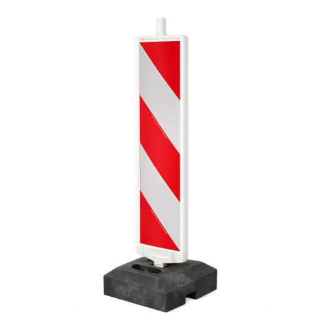 Road beacon Type 2 A+B stripes (40x40mm)