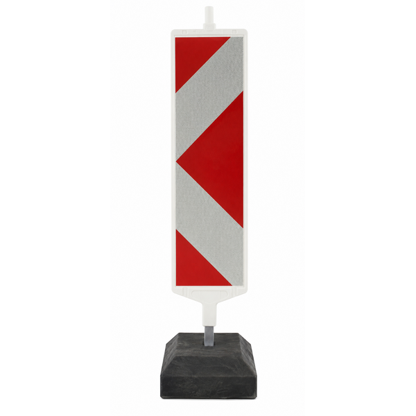  Balise de chantier Type 1 A2+B2 - 300 x 1100 mm + RA3 - CHEVRONS / ARROW -