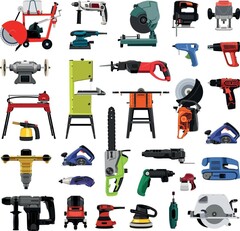 Outils électriques  pour les chantiers de construction
