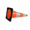 Verkeerskegel 75 cm PU - flexibel en zacht + Klasse 2