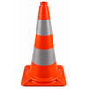 Traffic cone 30 cm PVC - highly flexible + Class 2