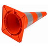 Traffic cone 30 cm PVC - highly flexible + Class 2