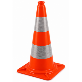  Traffic cone 50 cm PVC - highly flexible + Class 2