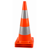 Traffic cone 75 cm PVC - highly flexible + Class 2