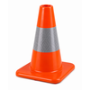 Traffic cone 75 cm PVC - highly flexible + Class 2