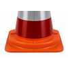 One-piece traffic cone 75 cm - full reflective + SB 250