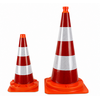 One-piece traffic cone 75 cm - full reflective + SB 250