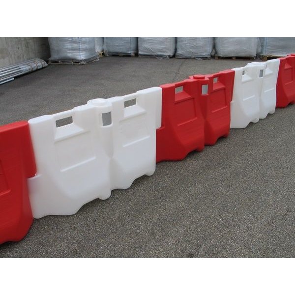  New jersey barrier BUDGET "ECO-UTILITY 750 mm" red