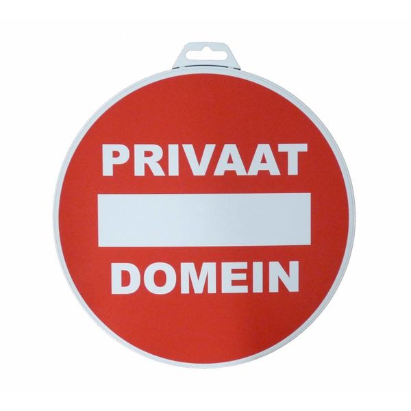  Panneau 'Domain privé' Ø 300 mm