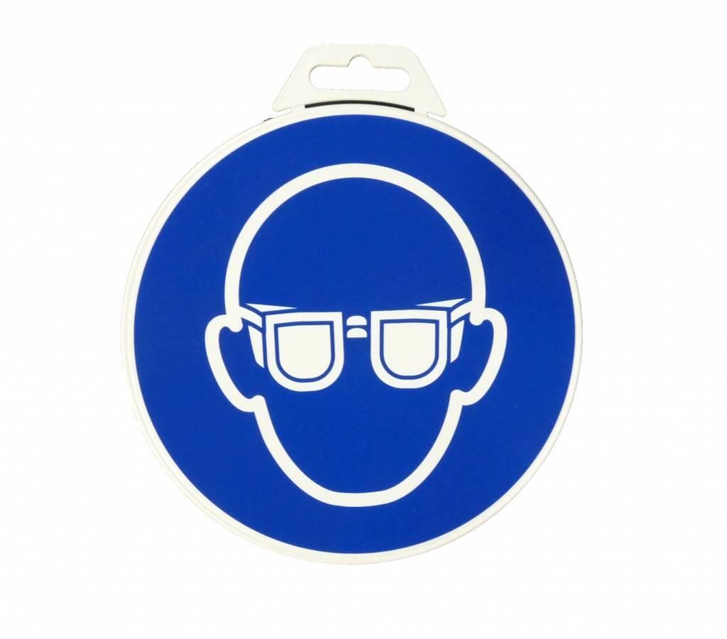 Icon Goggles Mandatory Ø 180 Mm Traffic Shop