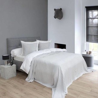 HnL Bedspread Vanity - 270/260 cm natural gray