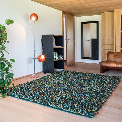 Tisca Tisca handwoven carpet Olbia SHAG ...the long pile one!