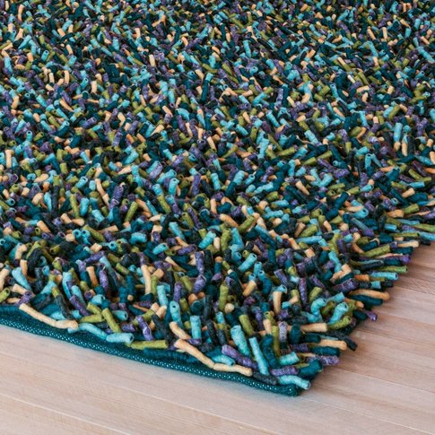 Tisca Tisca handwoven carpet Olbia SHAG ...the long pile one!