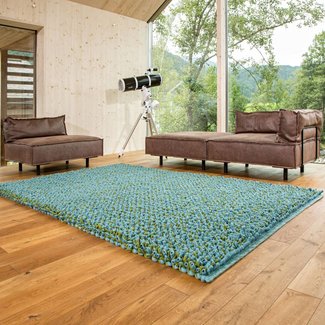 Tisca Handwebteppich | Olbia STELLA | 100% Schurwolle