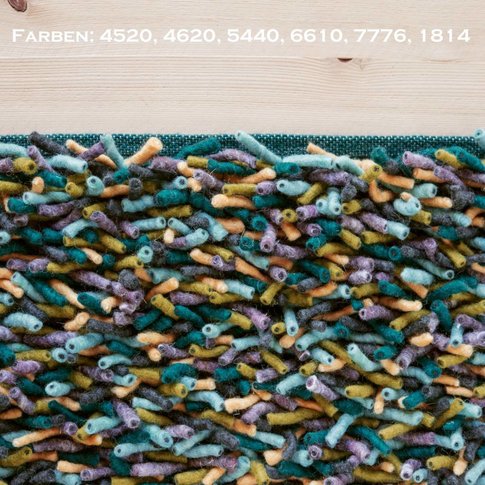 Tisca Tisca handwoven carpet Olbia SHAG ...the long pile one!