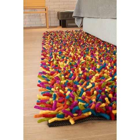 Tisca Tisca handwoven carpet Olbia SHAG ...the long pile one!