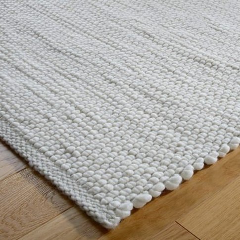 Tisca Handwebteppich | Olbia/Orlando KONSTANZ | 55% Schurwolle, 45% Jute