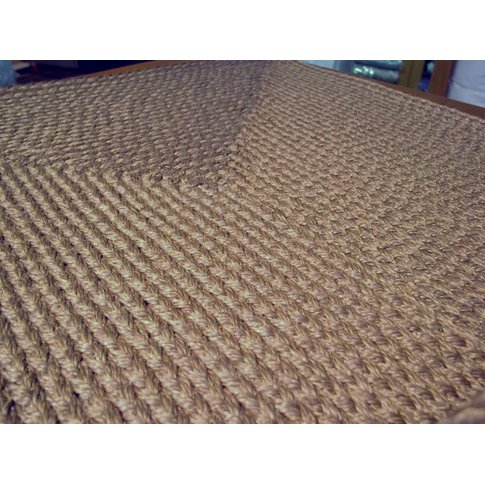 Tisca Teppiche Rovera braided carpet | SQUARE | Standard sizes | 100% sisal