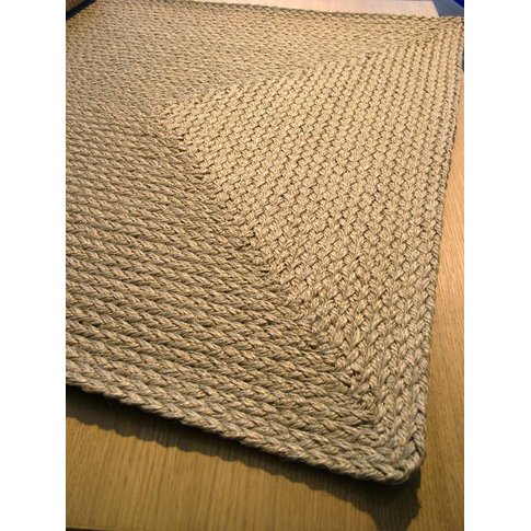 Tisca Teppiche Rovera Flecht Teppich | ECKIG |  Standardmaße |100% Sisal