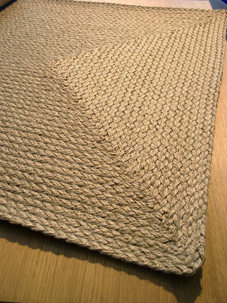 Rovera Woven Carpet Square Standard Dimensions 100 Sisal