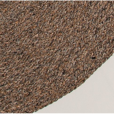 Tisca Teppiche Rovera braided carpet | OVAL | Standard sizes | 100% sisal