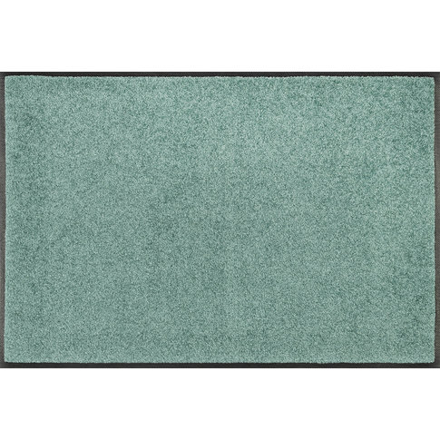 Teppich ...verschieden Größen! Hemsing Green - Salvia Uni | wash+dry | Fußmatte