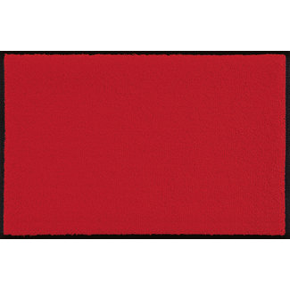 Kleen-Tex-Fußmatten wash+dry doormat | Uni Scarlet | 100% Polyamid