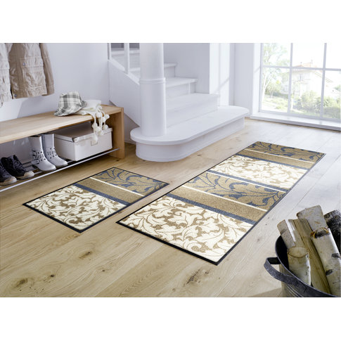 Kleen-Tex-Fußmatten wash+dry doormat | Symphony | ...washable mat with rubber edge!